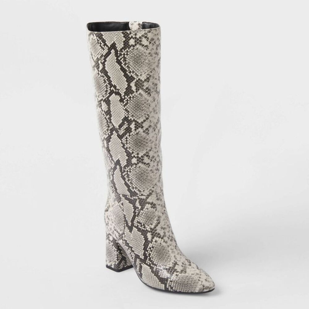 Women’s Evangeline Boots with Memory Foam Insole – A New Day Cream 8